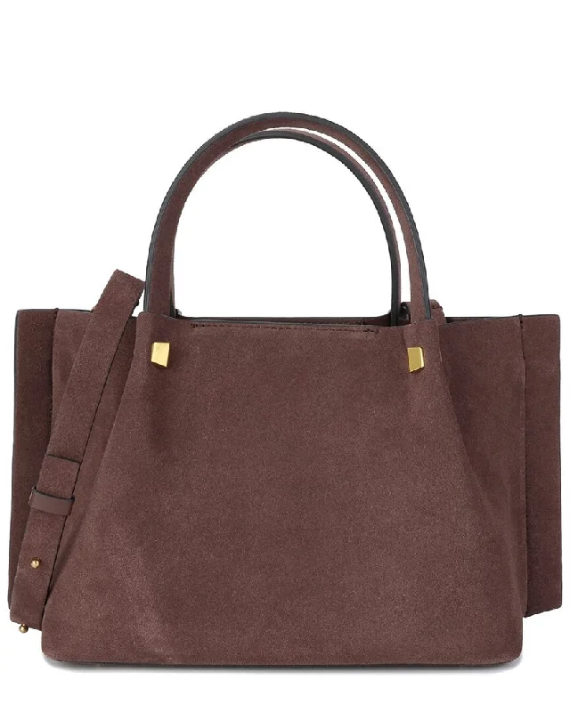 Tiffany & Fred Paris Suede Tote