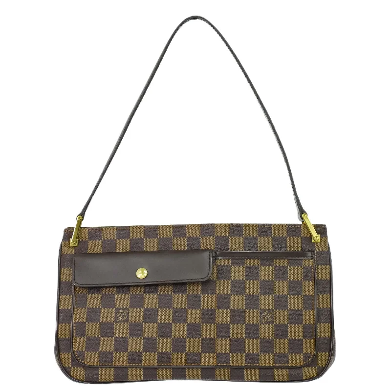 Louis Vuitton Aubagne  Leather Shoulder Bag (Pre-Owned)