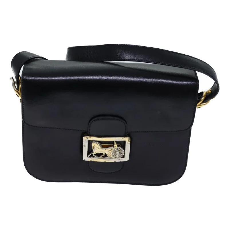 Céline Horse Carriage  Leather Shoulder Bag (Pre-Owned)