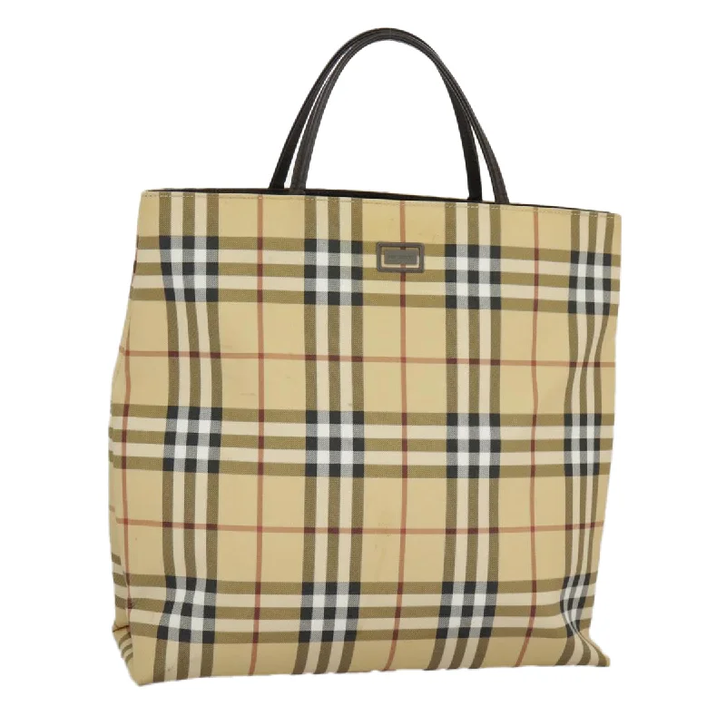 Burberry Nova Check  Canvas Tote Bag (Pre-Owned)