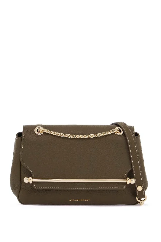 Strathberry Women's  East/West Soft Mini Calfskin Bag With en Details