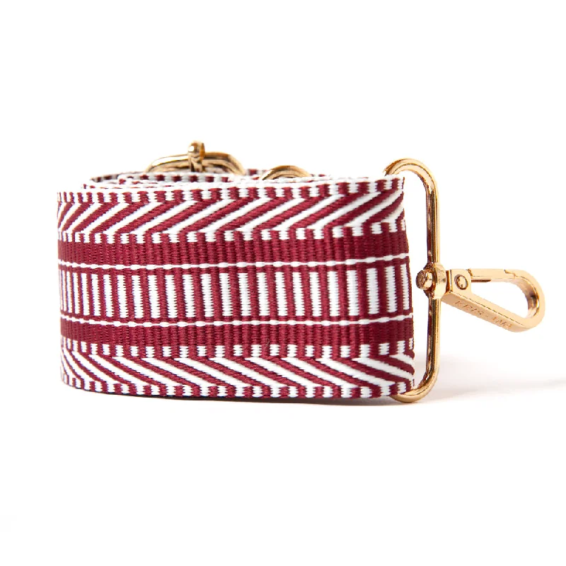 Burgundy Red Aztec