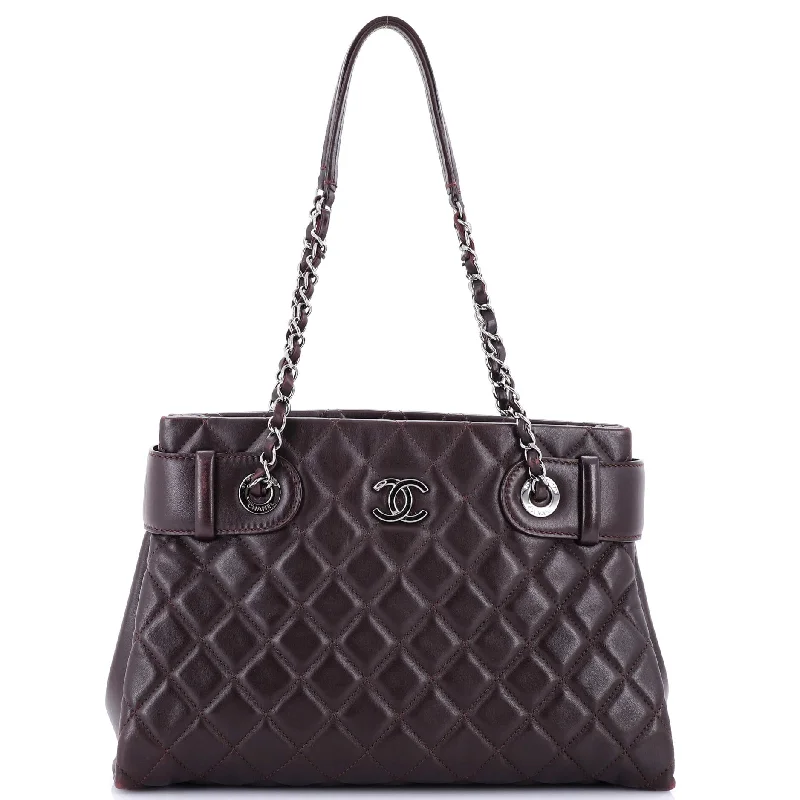 Coco Loop Tote Quilted Lambskin Small