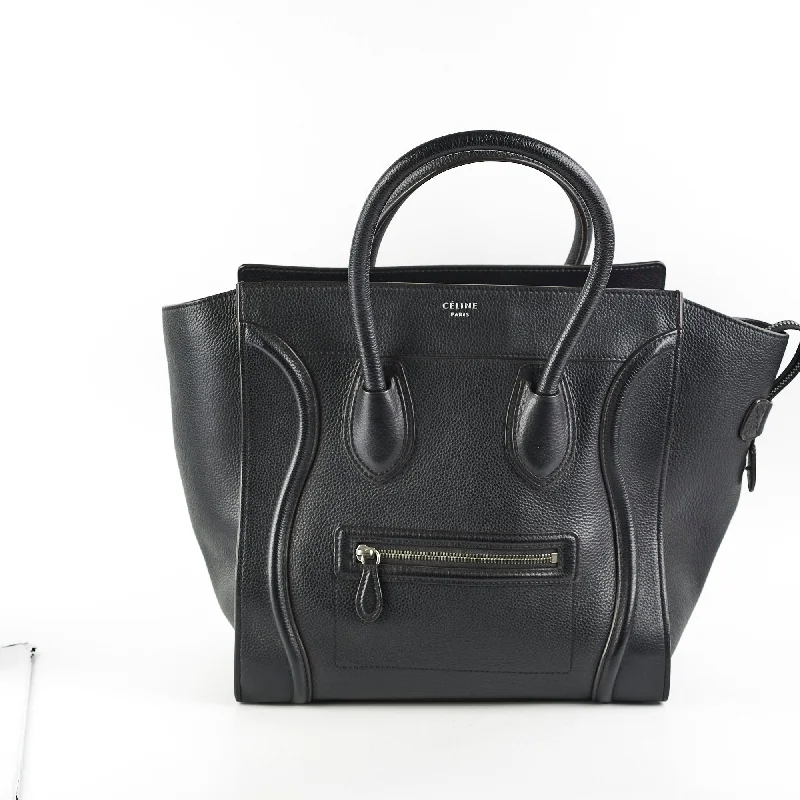 Celine Mini Luggage Tote Black