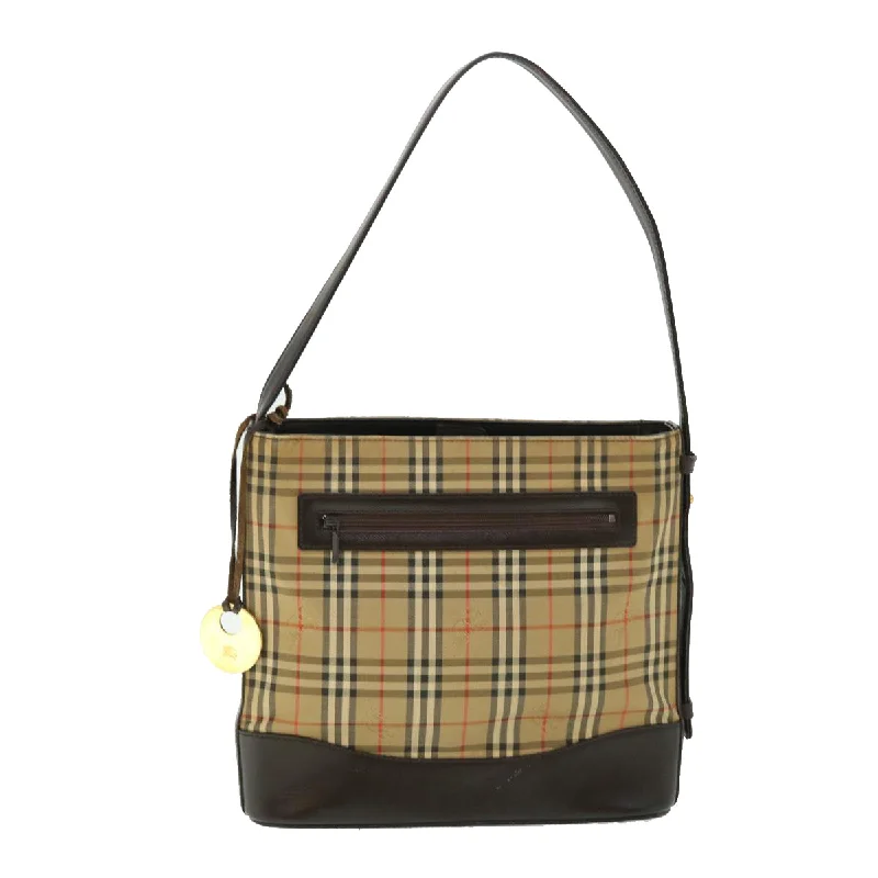 Burberry  Canvas Shoulder Bag (Pre-Owned)