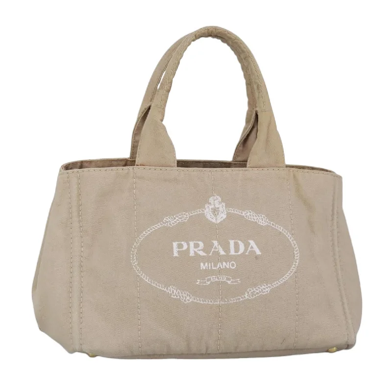 Prada Canapa  Canvas Tote Bag (Pre-Owned)