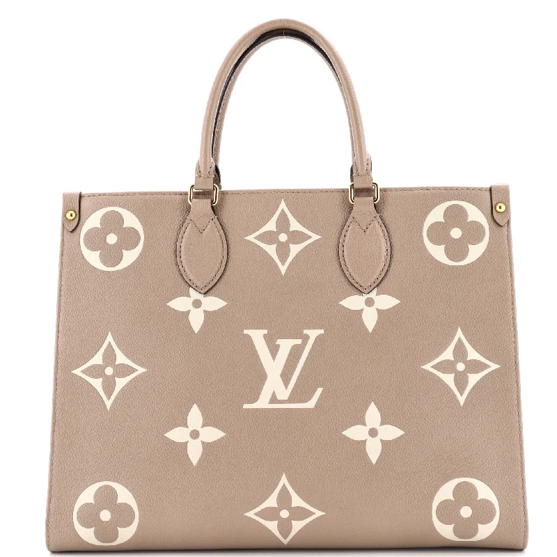 OnTheGo Tote Bicolor Monogram Empreinte Giant MM