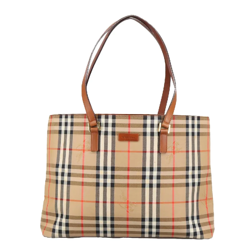 Burberry Nova Check  Canvas Tote Bag (Pre-Owned)