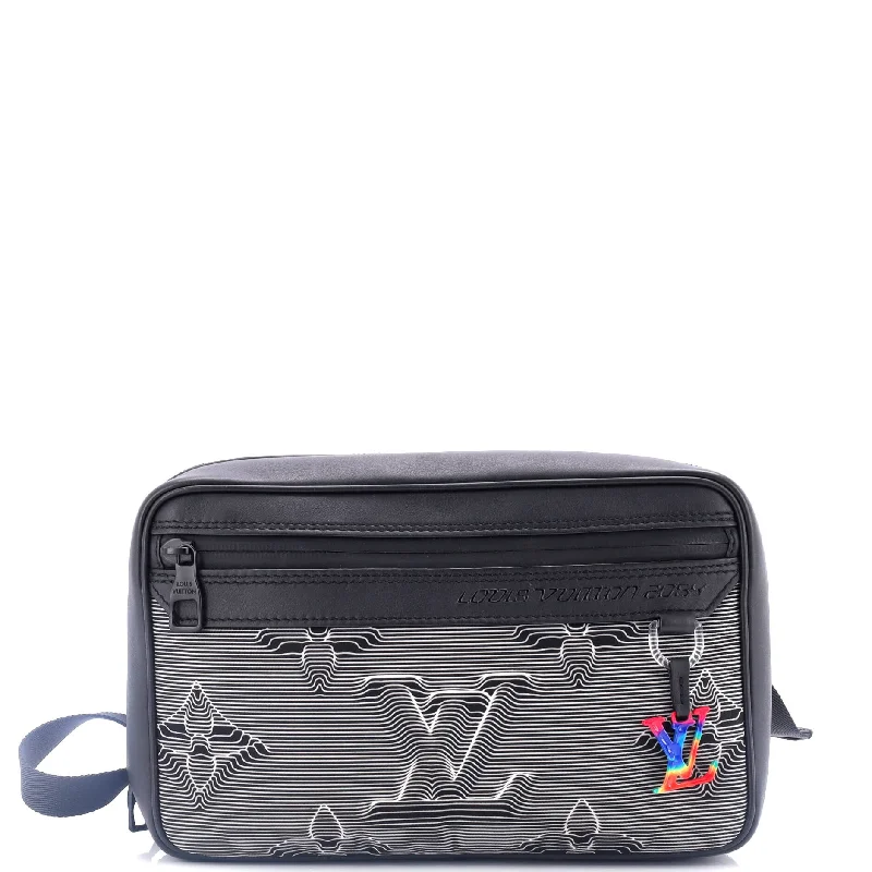 Expandable Messenger Bag Limited Edition 2054 Monogram Textile