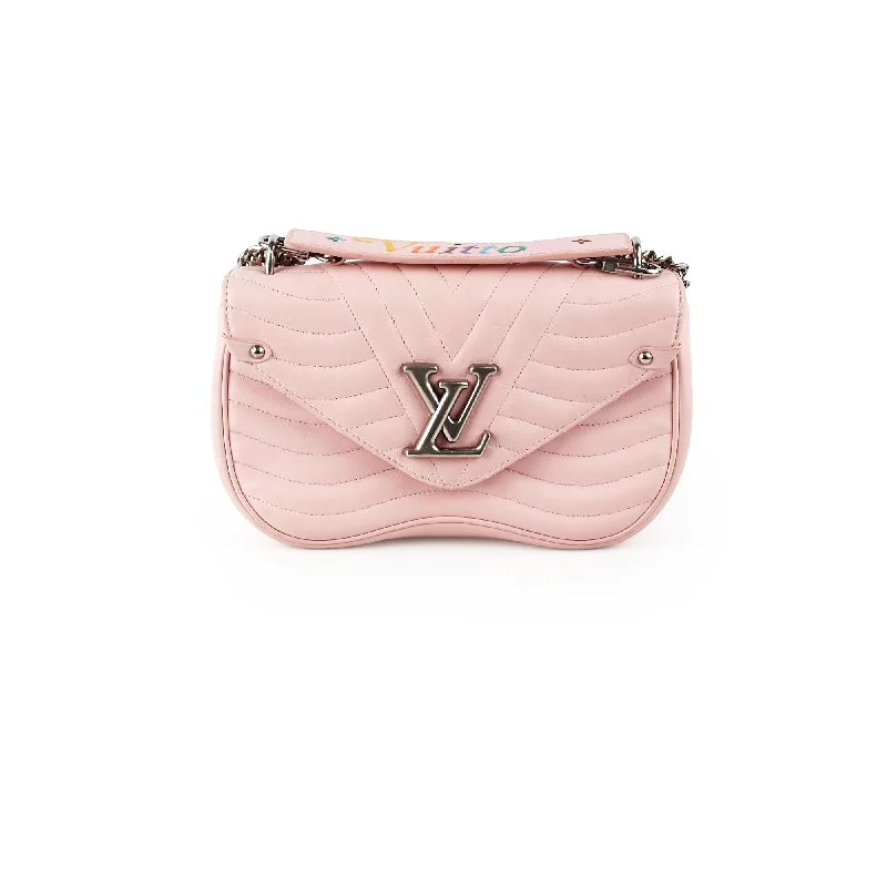 Louis Vuitton New Wave MM Pink Chain Bag