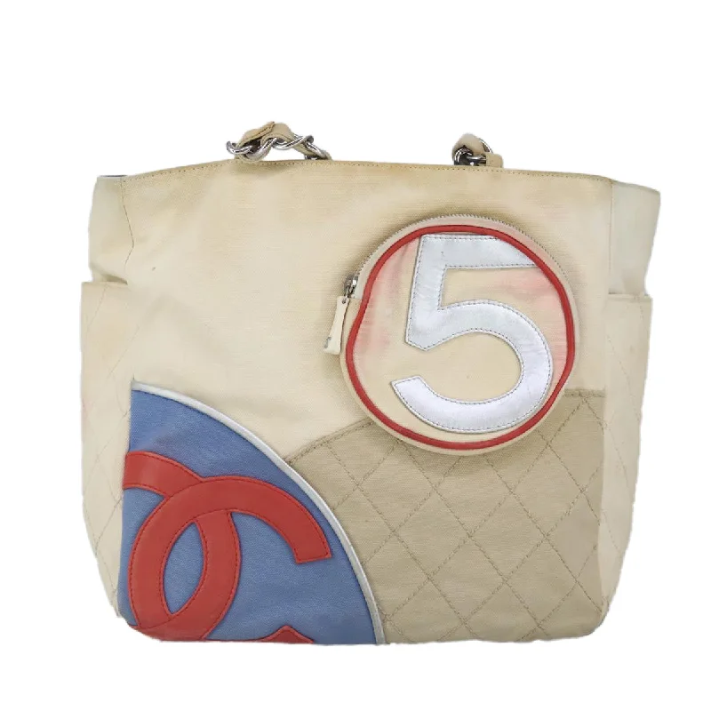 Chanel Numero 5  Canvas Tote Bag (Pre-Owned)