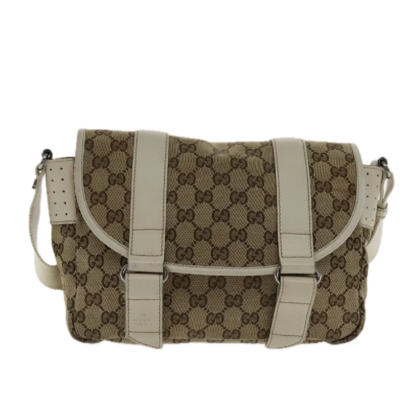 Gucci  Canvas Shoulder Bag (Pre-Owned)