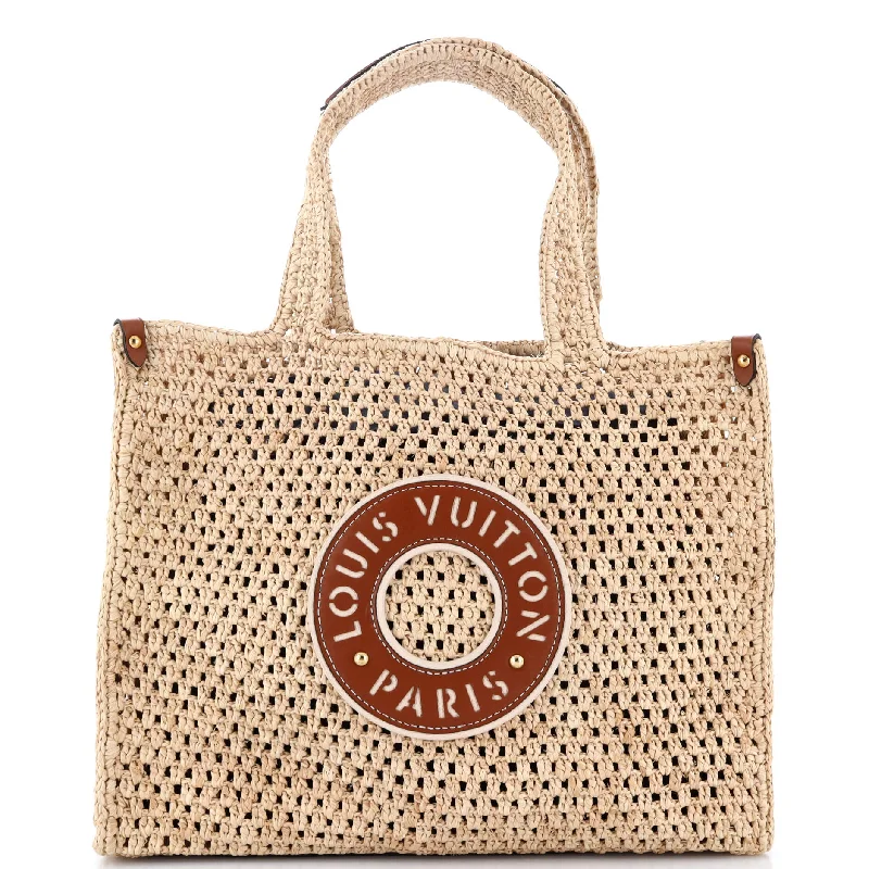 OnTheGo Tote By The Pool Crochet Raffia MM