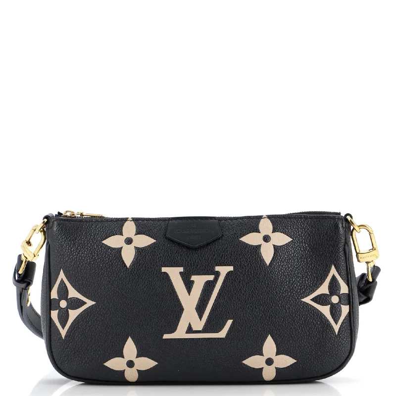 Multi Pochette Accessoires Bicolor Monogram Empreinte Giant