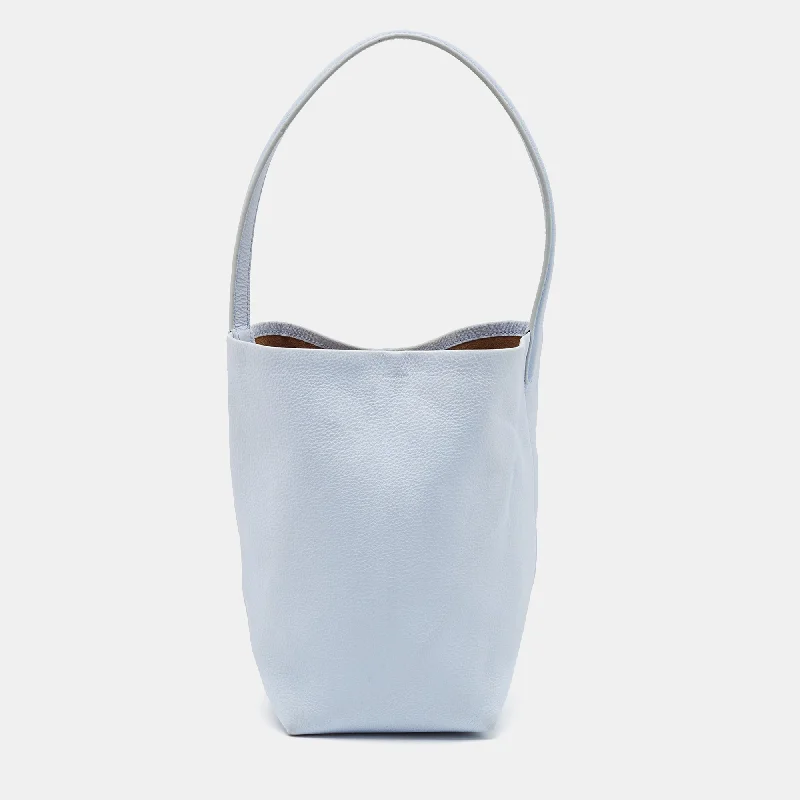 The Row Light Blue Leather N/s Park Tote