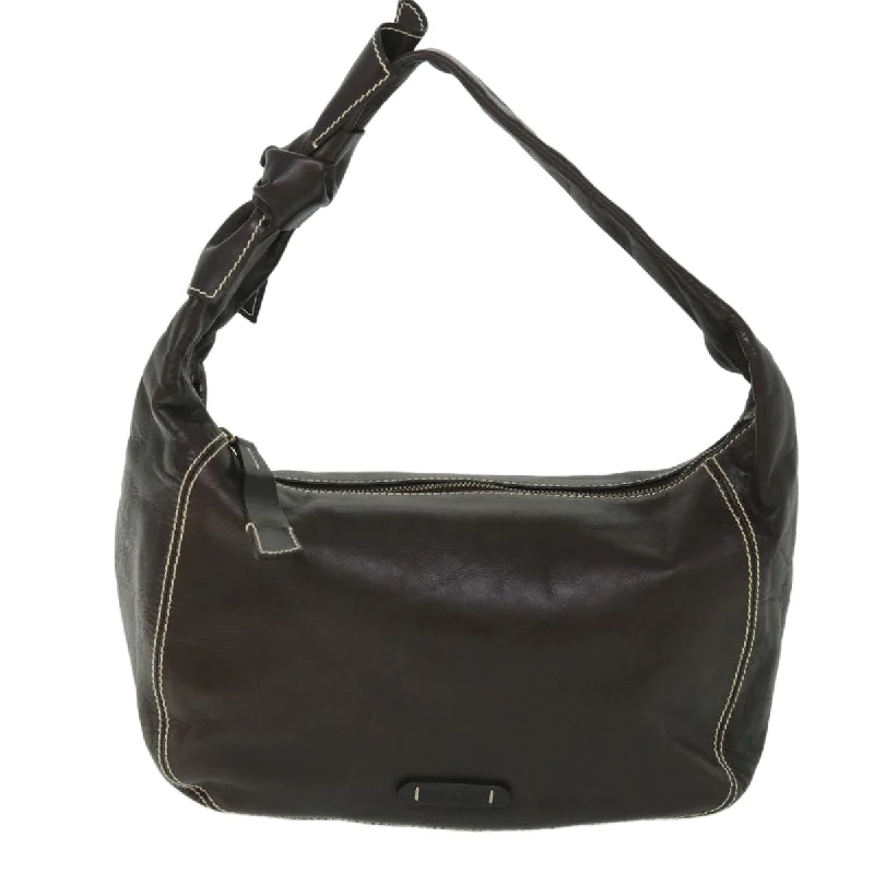 Bally  Leather Shoulder Bag (Pre-Owned)