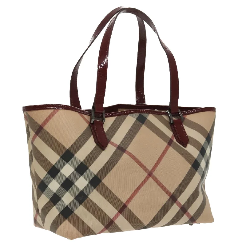 Burberry Nova Check  Canvas Tote Bag (Pre-Owned)