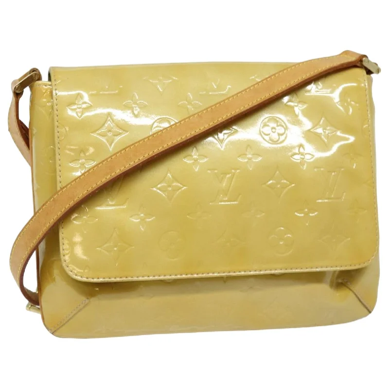 Louis Vuitton Thompson  Patent Leather Shoulder Bag (Pre-Owned)