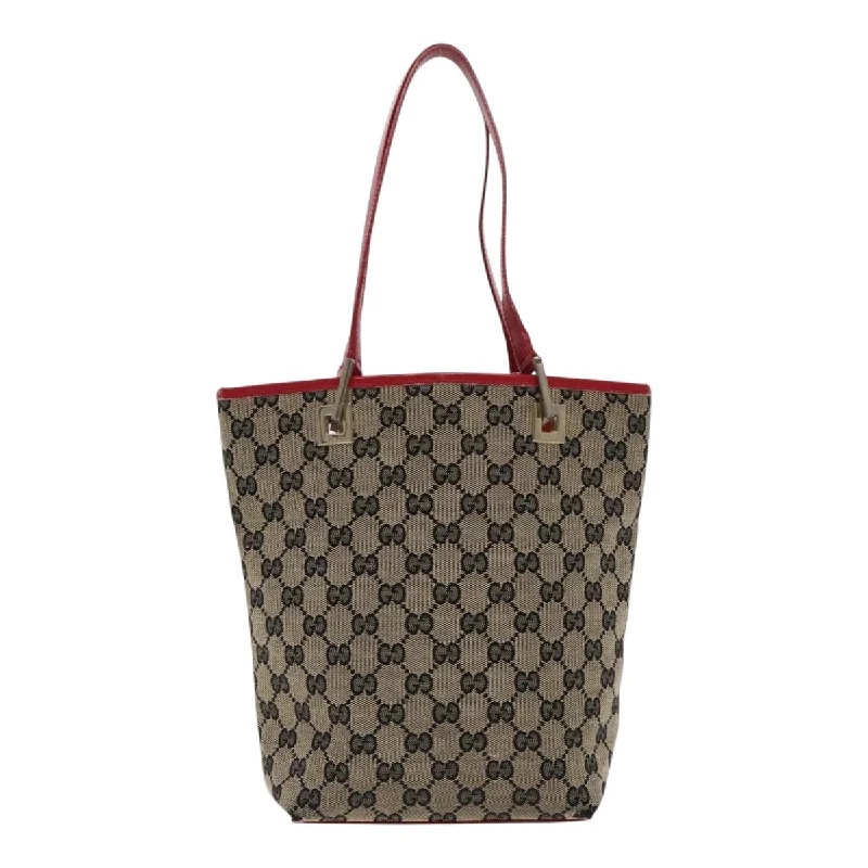 Gucci  Canvas Tote Bag (Pre-Owned)