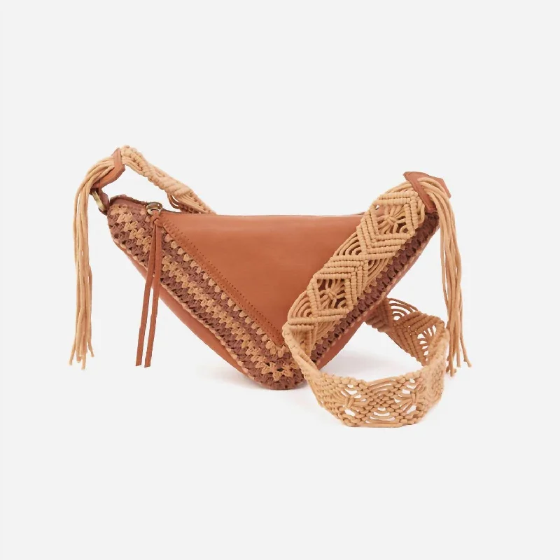 Daisy Crossbody Bag In Camel