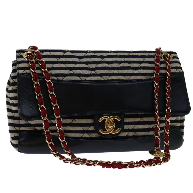 Chanel Timeless  Cotton Shoulder Bag (Pre-Owned)