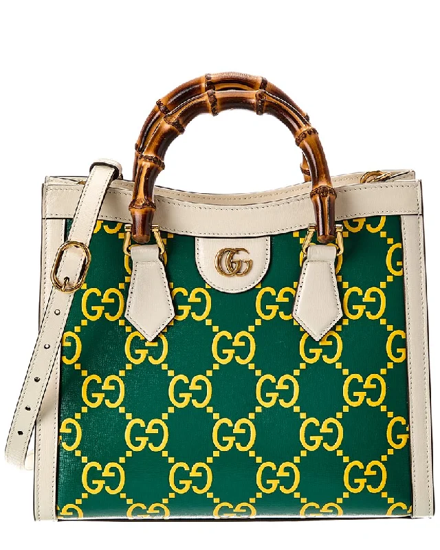 Gucci Diana GG Leather Tote