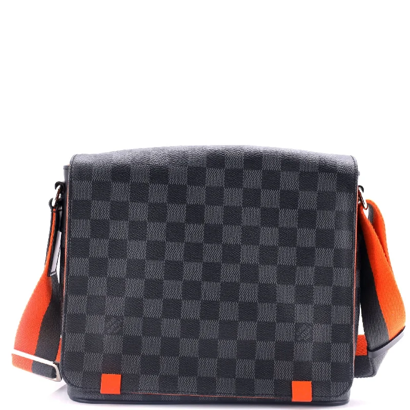 District NM Messenger Bag Damier Graphite PM