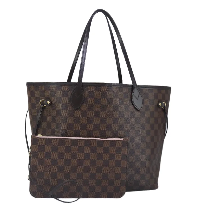 Louis Vuitton Neverfull Mm  Canvas Tote Bag (Pre-Owned)