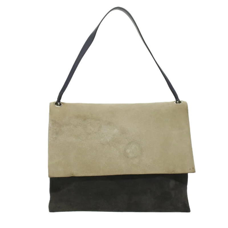 Céline All Soft  Suede Shoulder Bag (Pre-Owned)