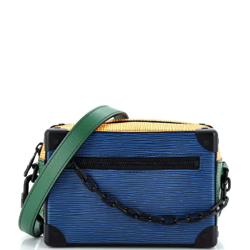 Soft Trunk Bag Colorblock Epi Leather Mini