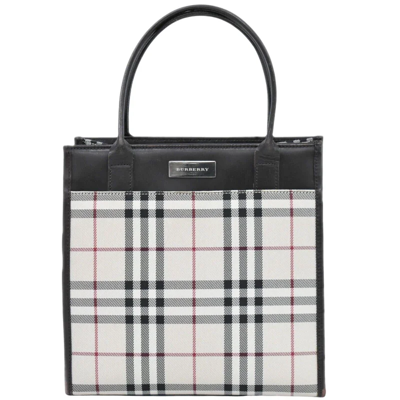 Burberry Nova Check  Canvas Tote Bag (Pre-Owned)