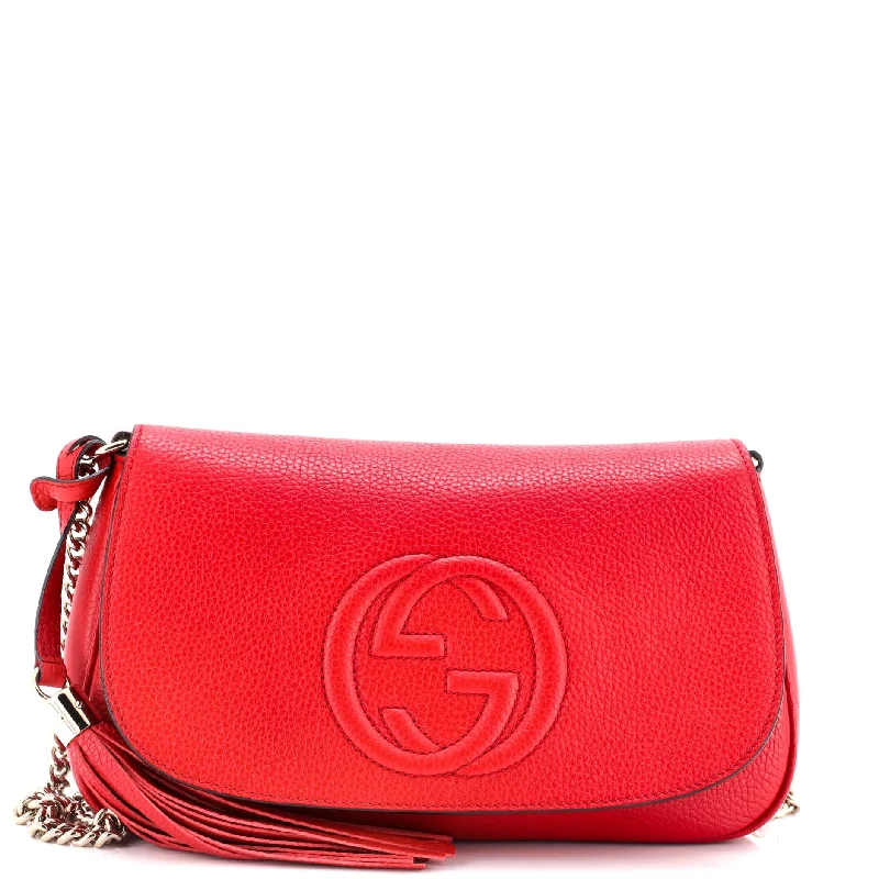 Soho Chain Crossbody Bag (Outlet) Leather Medium