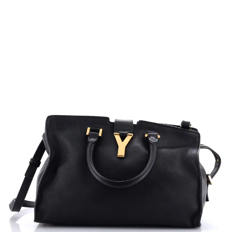 Classic Y Cabas Leather Small