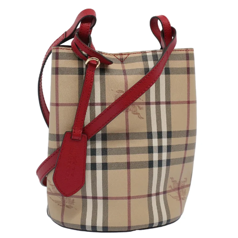 Burberry Nova Check  Synthetic Shoulder Bag (Pre-Owned)