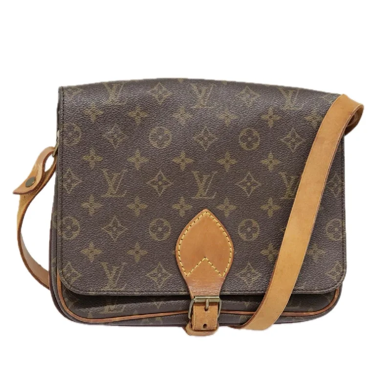 Louis Vuitton Cartouchiere  Canvas Shoulder Bag (Pre-Owned)