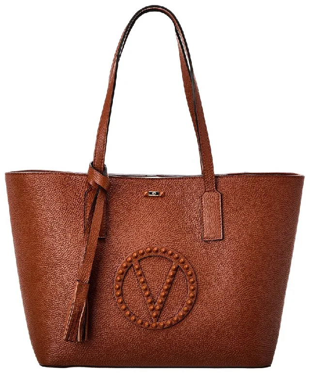 Valentino by Mario Valentino Soho Rock Leather Tote