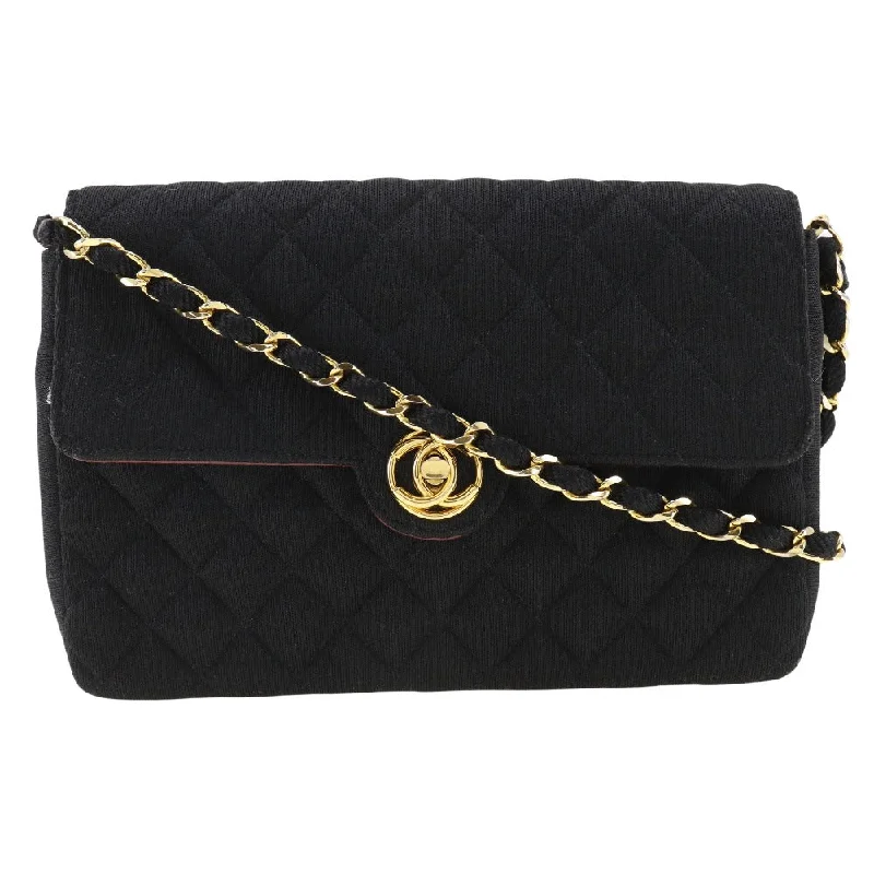 Chanel  Cotton Shoulder Bag (Pre-Owned)