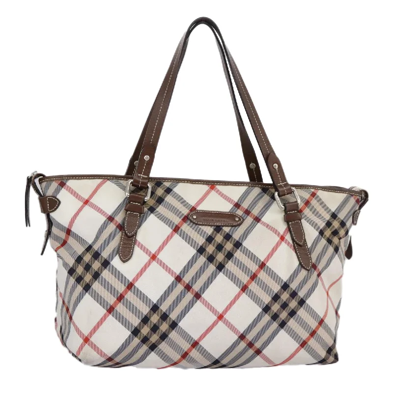 Burberry Nova Check  Synthetic Tote Bag (Pre-Owned)