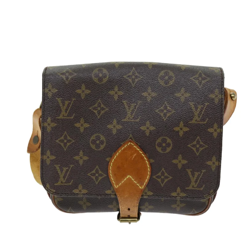 Louis Vuitton Cartouchiere  Canvas Shoulder Bag (Pre-Owned)