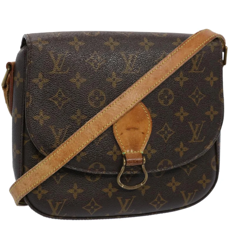 Louis Vuitton Saint Cloud  Canvas Shoulder Bag (Pre-Owned)