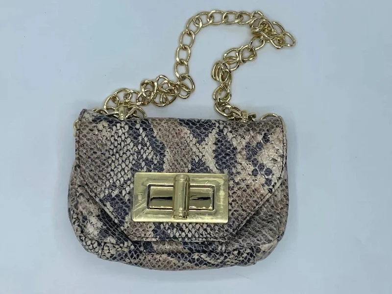 Mini Convertible Bag In Python