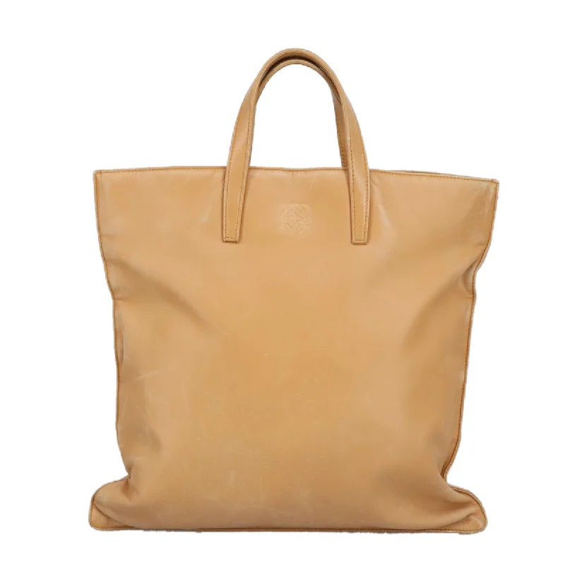 Loewe  Leather Tote Bag (Pre-Owned)