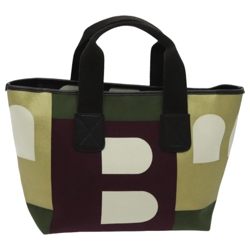 Bally  Canvas Tote Bag (Pre-Owned)