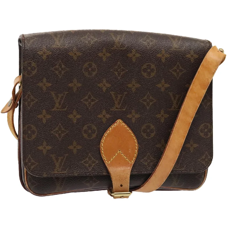 Louis Vuitton Cartouchiere  Canvas Shoulder Bag (Pre-Owned)