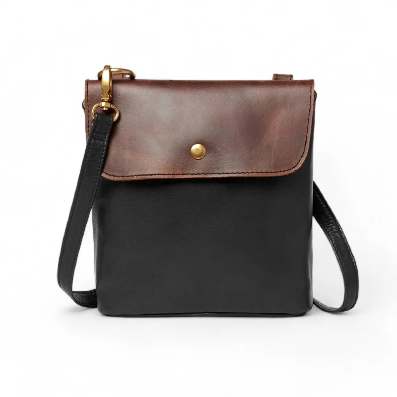 Rosemary Small Crossbody Bag In Black