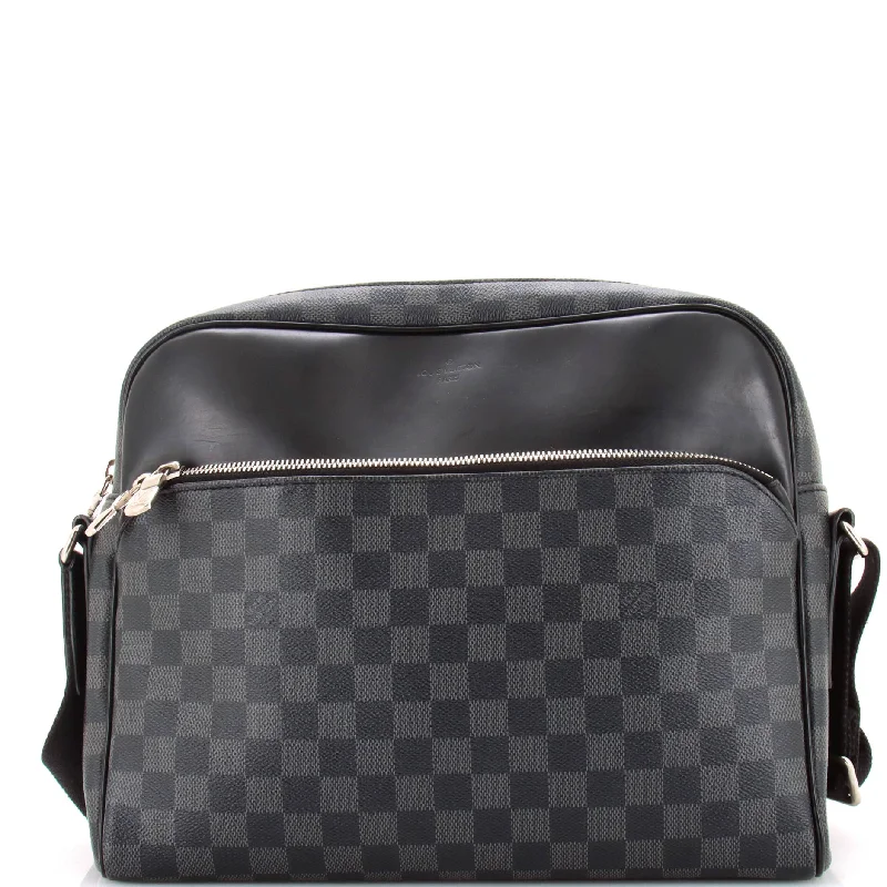 Dayton Reporter Bag Damier Graphite PM