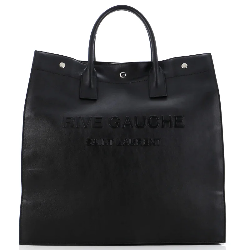 Rive Gauche Shopper Tote Leather Tall