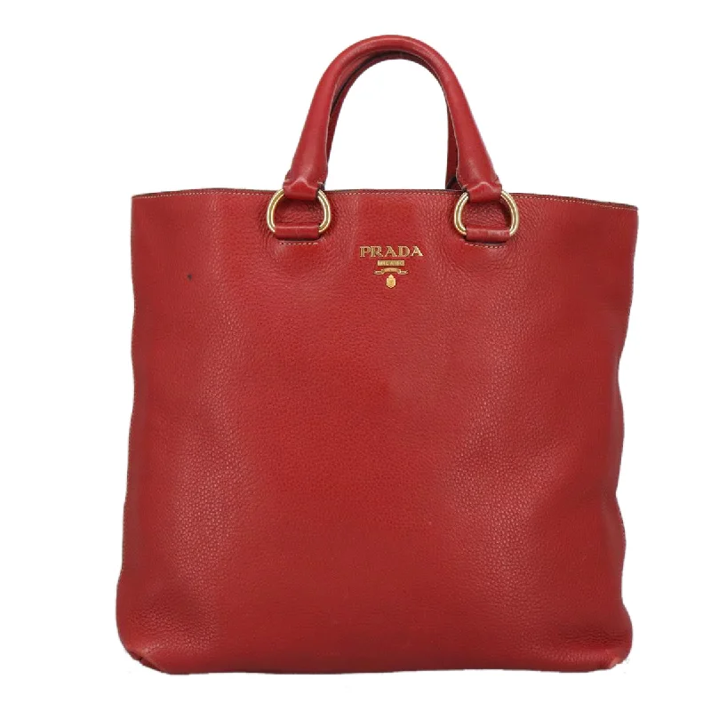 Prada Vitello  Leather Tote Bag (Pre-Owned)