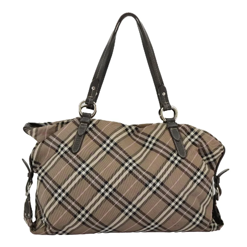 Burberry Nova Check  Synthetic Tote Bag (Pre-Owned)