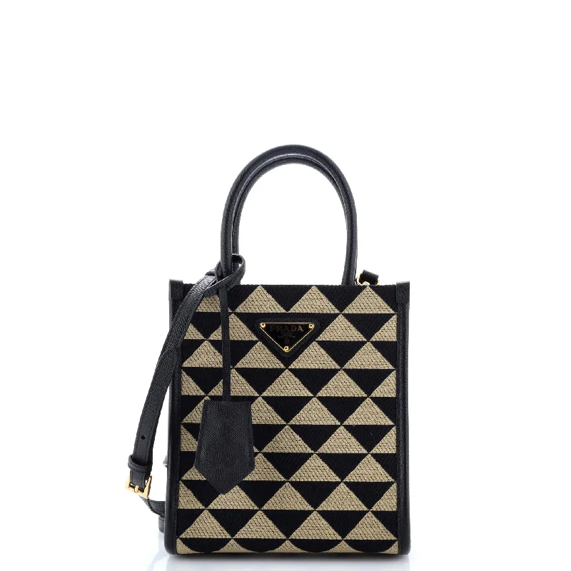 Symbole Shopper Tote Jacquard Mini